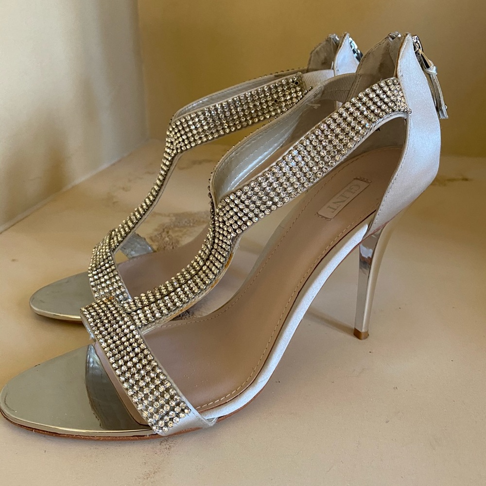Glint rhinestone dress sandal